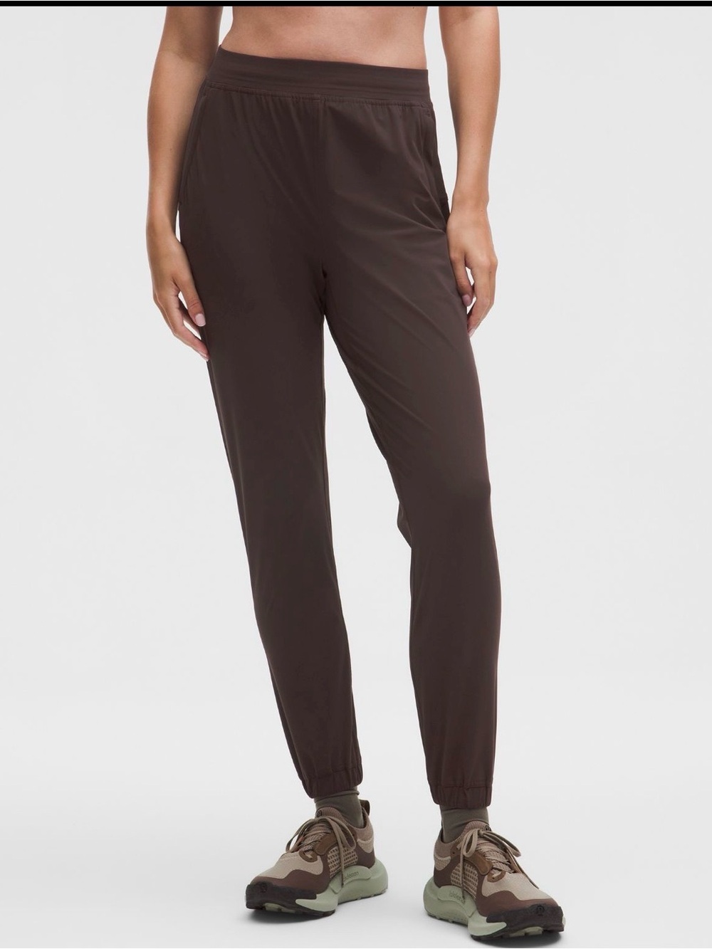 lululemon athletica Dark Brown Jogger Track Pants